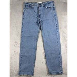 Signature by Levi Strauss Mens 38x34 Blue Regular Fit Jeans Excellent Stretch